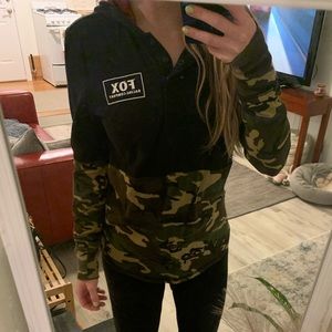 Fox Racing Satellite Womens Knit Pullover Hoodie